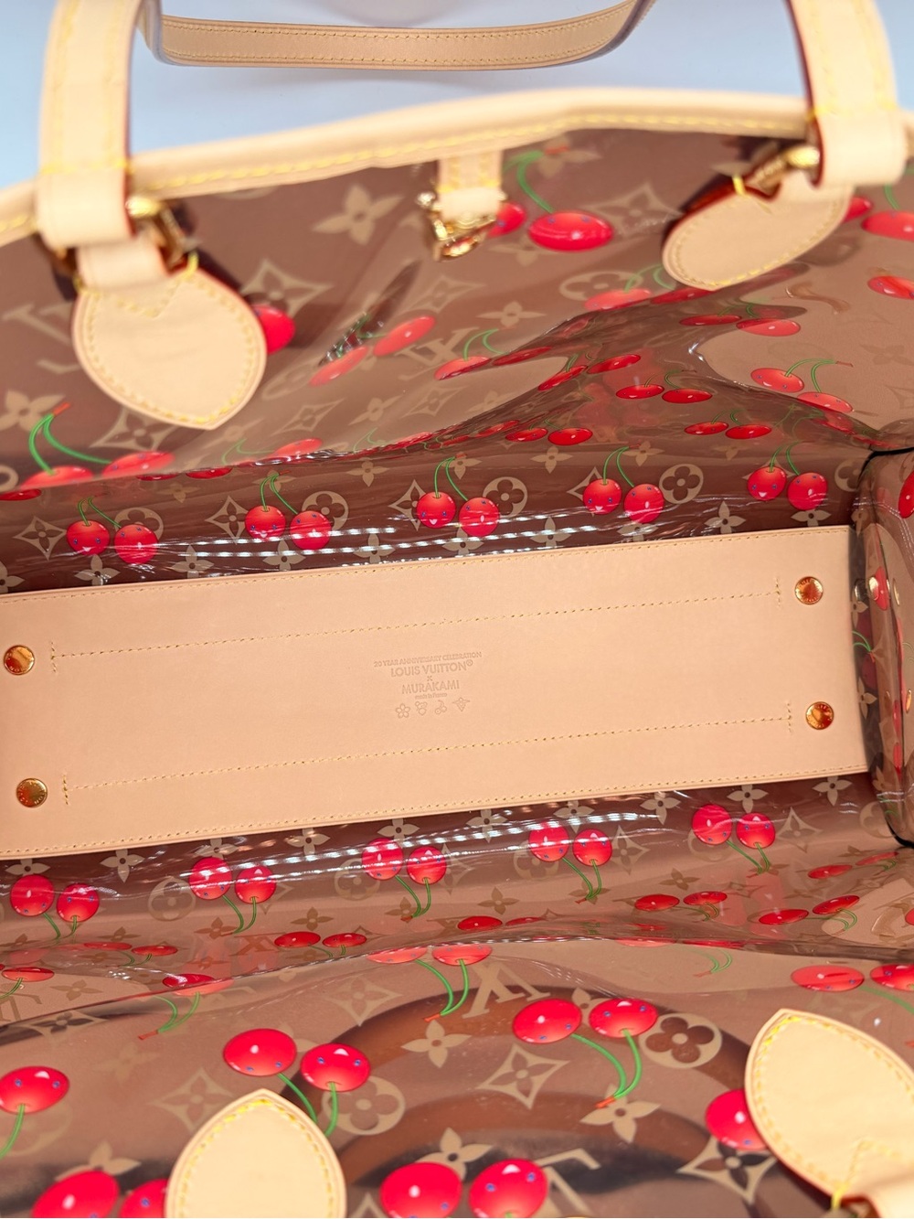 Louis Vuitton murakami cherry blossom On-The-Go gm - Picture 6 of 11